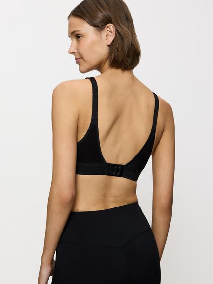 Triumph Triaction Workout Sports Bra, Black - view 2, Black