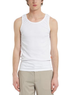 Barena Solio Sleeveless Vest Top, White, White