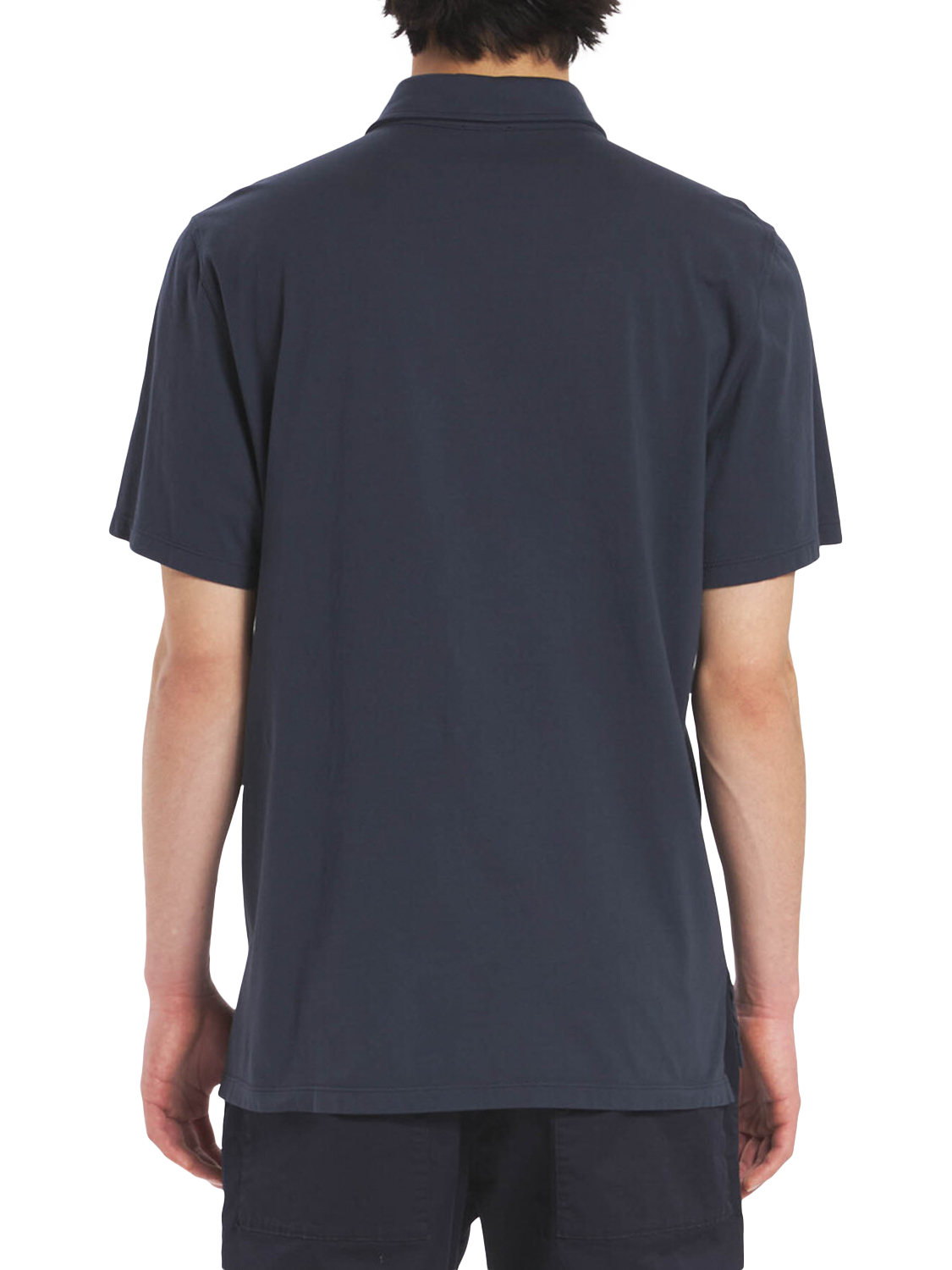 Product image 3 of 4, which shows Barena Cotton Regular Fit Short Sleeve T-Shirt, Navy, S