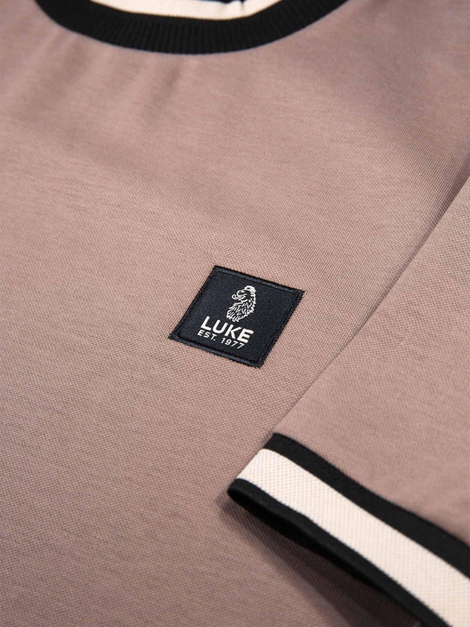 Product image 6 of 6, which shows LUKE 1977 Coron Cotton Blend Regular Fit Short Sleeve T-Shirt, Hardnut, XS