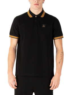 LUKE 1977 Makati Regular Fit Short Sleeve Polo Shirt, Black