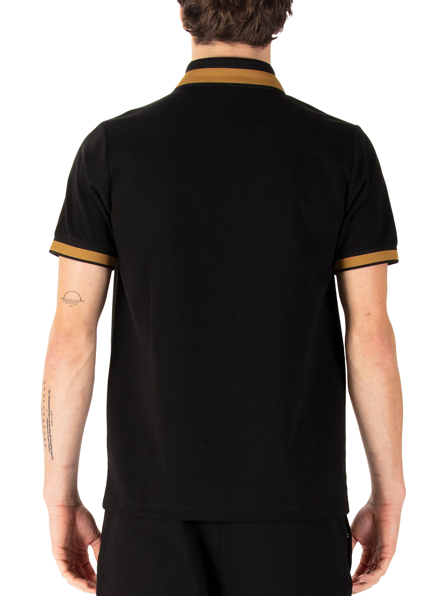 Product image 2 of 6, which shows LUKE 1977 Makati Regular Fit Short Sleeve Polo Shirt, Black, XS