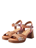 Moda in Pelle Grecian Patterned Sandals