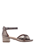 Moda in Pelle Macadamia Leather Sandals