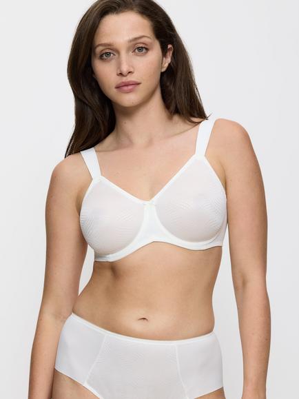 Triumph Essential Minimizer Underwired Bra, Vanille