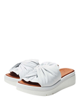 Moda in Pelle Ollin Leather Open Toe Sandals, White