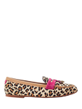 Moda in Pelle Erythrina Leopard Print Loafers