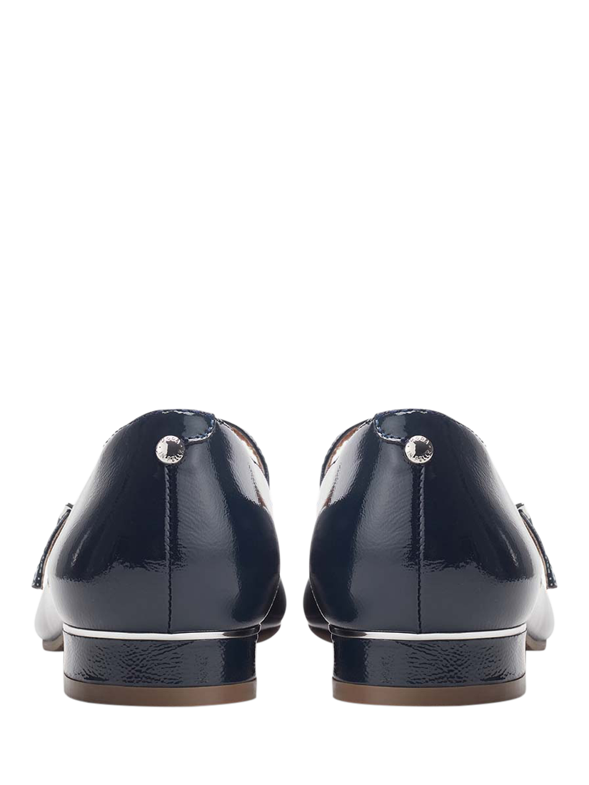 Product image 4 of 5, which shows Moda in Pelle Florentin Patent Leather Court Shoes, Navy, 3