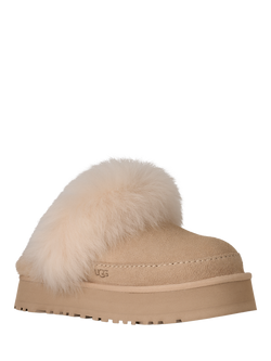UGG Disquette Chalet Suede Slippers - view 2, Sand