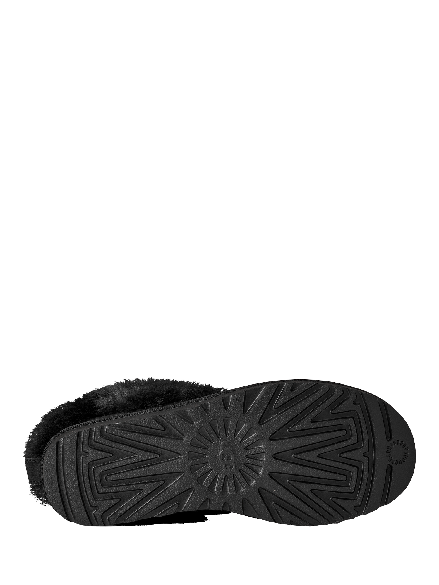 Product image 7 of 7, which shows UGG Classic Ultra Mini Chalet Suede Ankle Boots, Black, 4