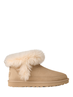 UGG Classic Ultra Mini Chalet Suede Ankle Boots, Sand