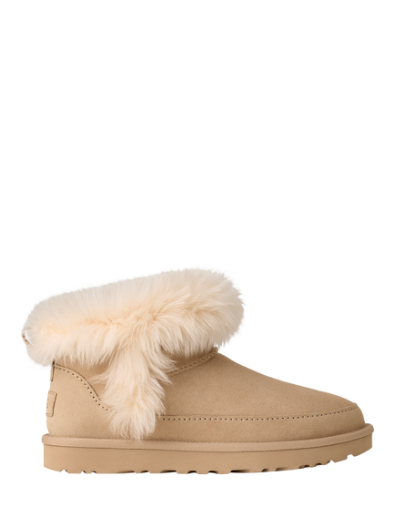 UGG Classic Ultra Mini Chalet Suede Ankle Boots, Sand