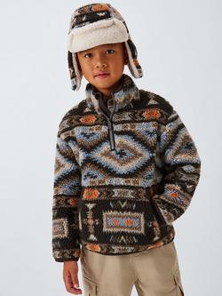 John Lewis Kids' Aztec Borg Hat, Multi, Multi