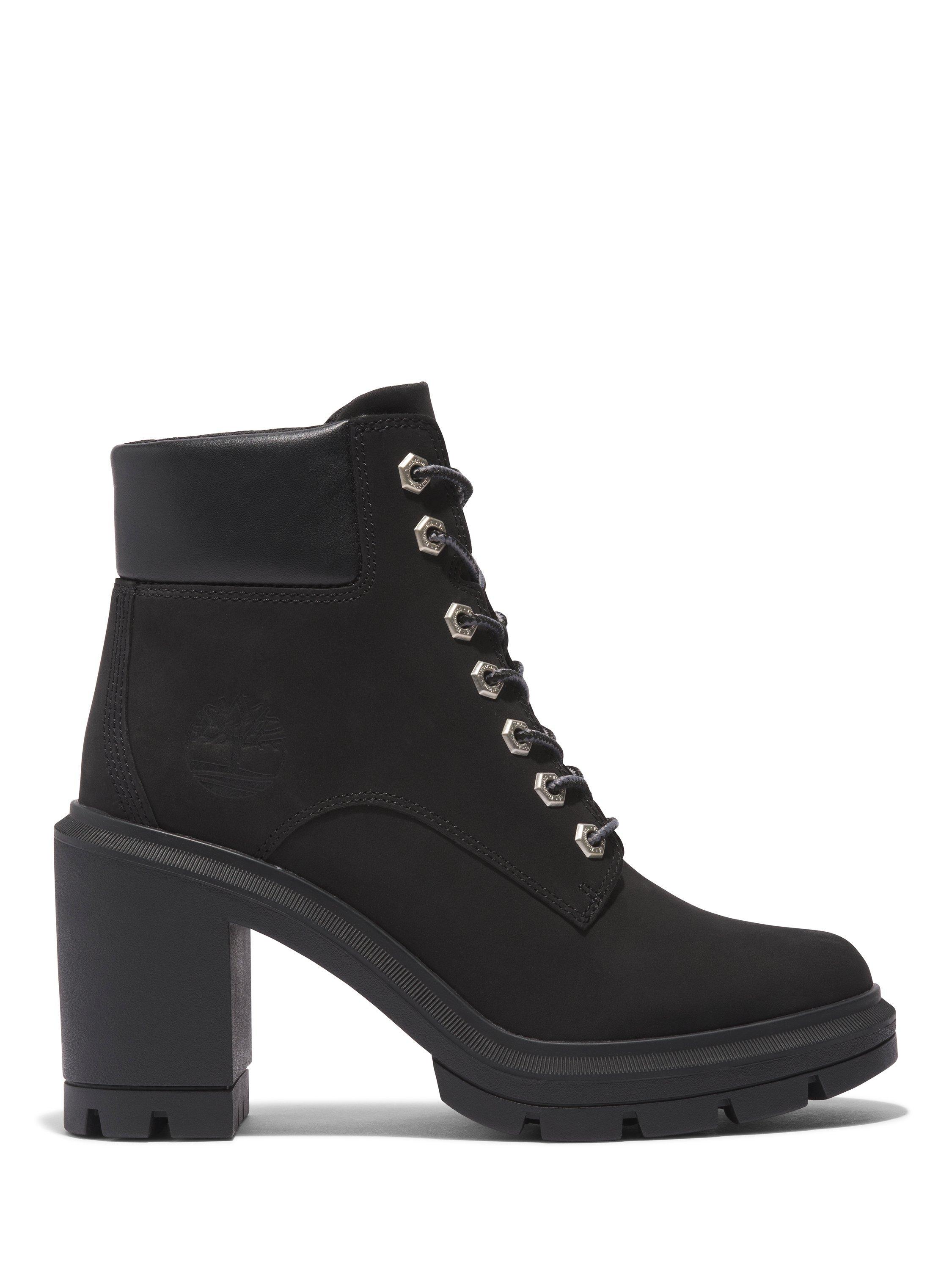 Product image 1 of 8, which shows Timberland Allington Leather Lace Up Ankle Boots, Black, 4