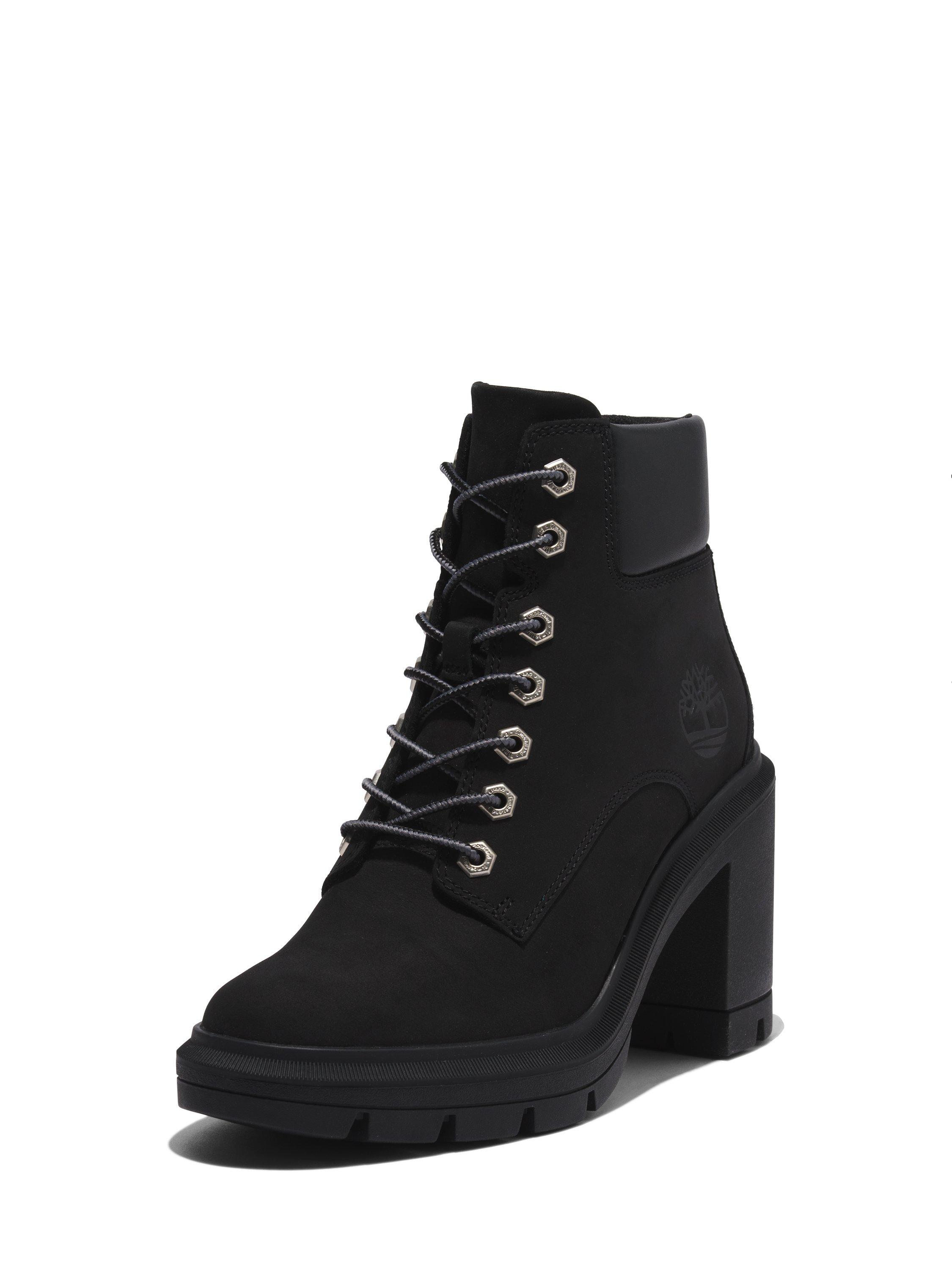 Product image 4 of 8, which shows Timberland Allington Leather Lace Up Ankle Boots, Black, 4
