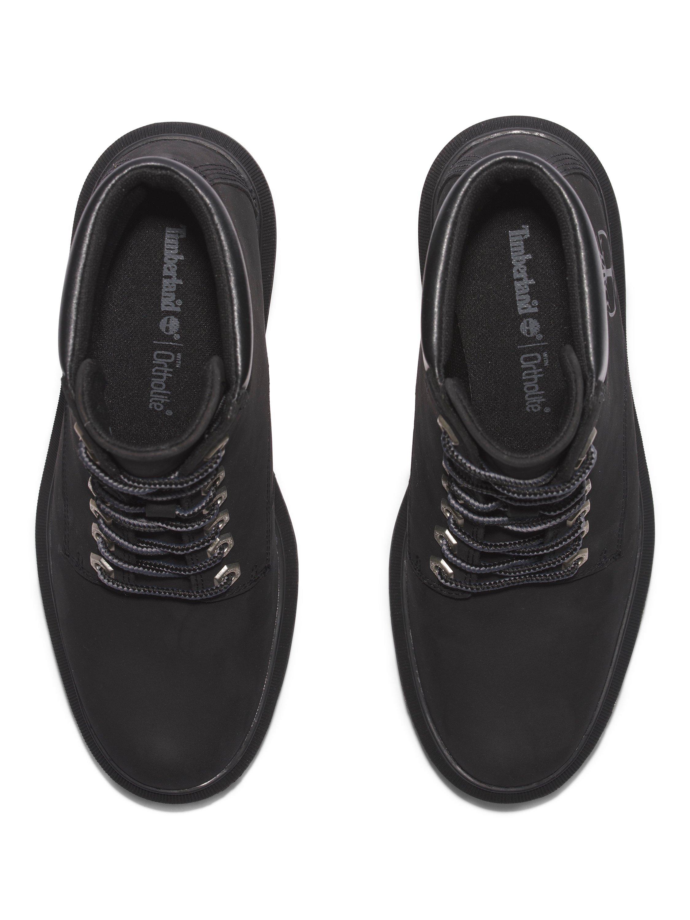 Product image 6 of 8, which shows Timberland Allington Leather Lace Up Ankle Boots, Black, 4
