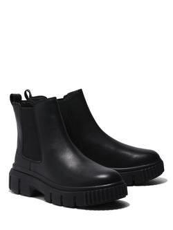 Timberland Greyfield Leather Chelsea Boots, Black - view 2, Black