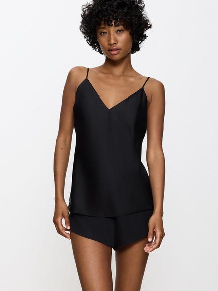 Triumph  Silky Sensuality Lounge Set, Black