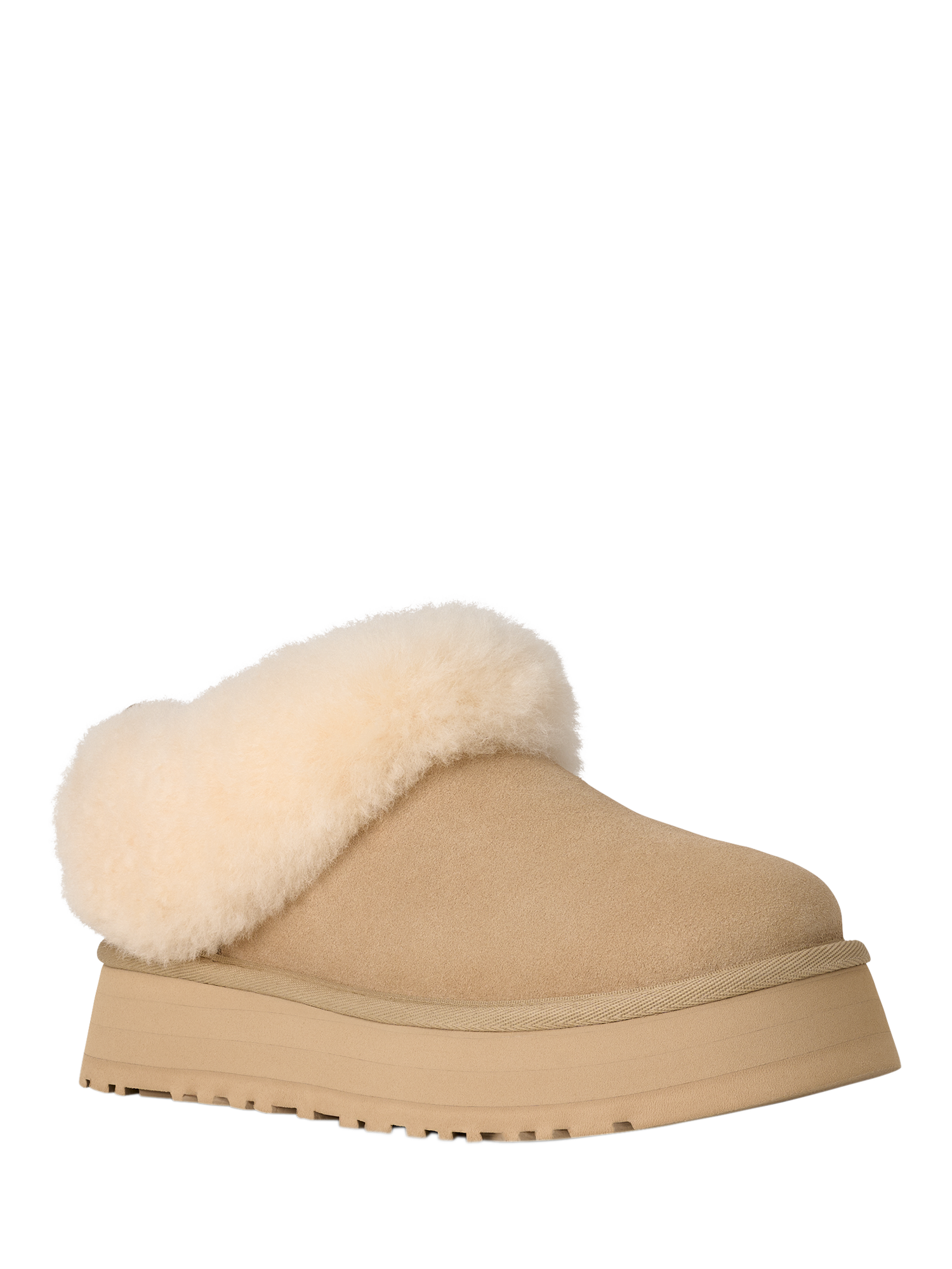 Product image 1 of 6, which shows UGG Tazzelle Suede Shoe Boots, Sand, 6