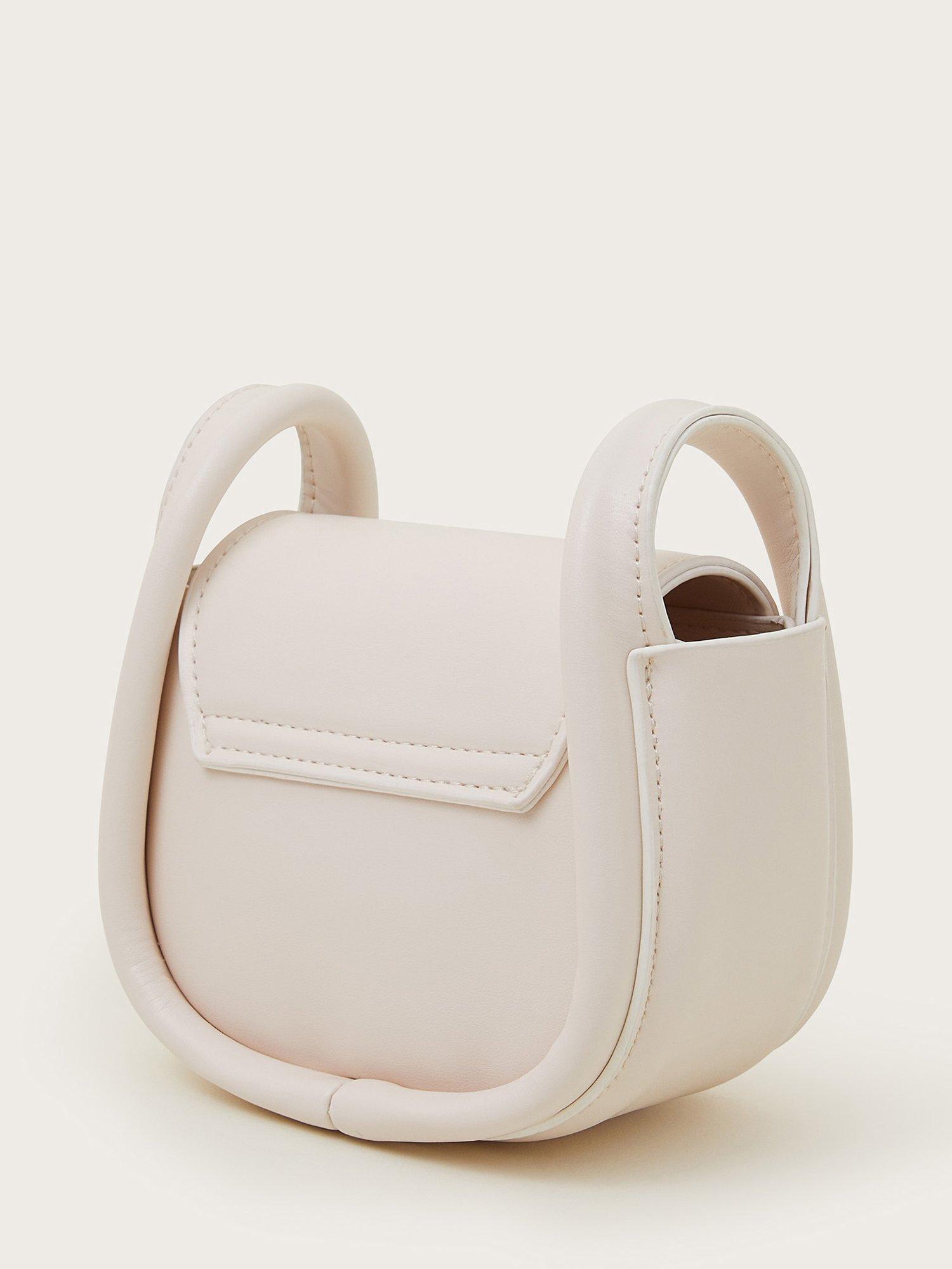 Product image 2 of 4, which shows Monsoon Kids' Bubble Bow Mini Bag, Gold, One Size