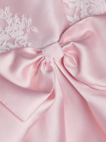 Monsoon Baby Juniper Occasion Dress, Pink - view 2, Pink