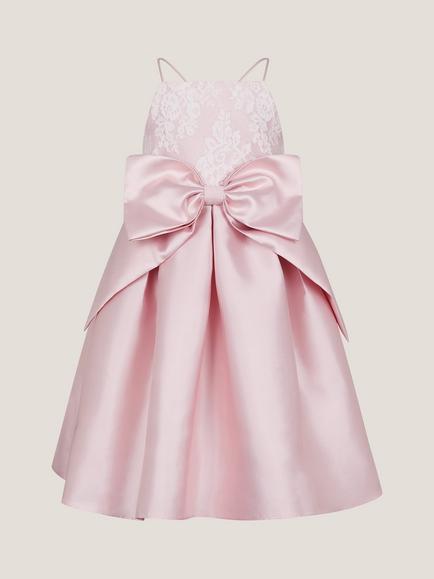 Monsoon Kids' Juniper Occasion Dress, Pink, Pink