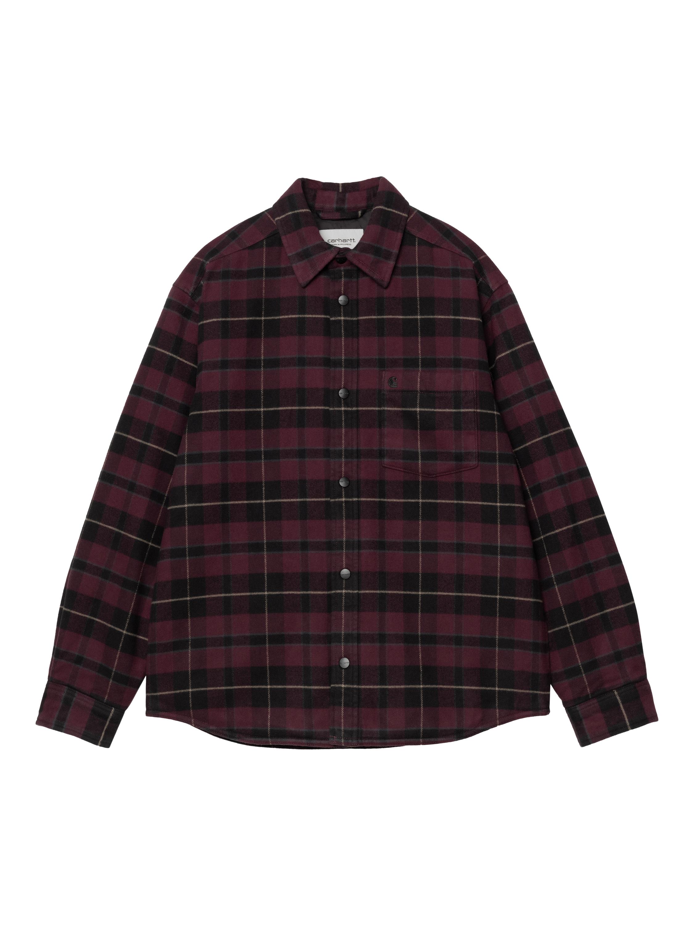 Product image 1 of 2, which shows Carhartt WIP Gargan Checked Shirt, Gargan Check, S
