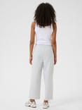 KAFFE Naya Stripe Wide Leg Trousers, Blue/Multi