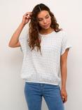 KAFFE Lokia Abstract Squares Blouse
