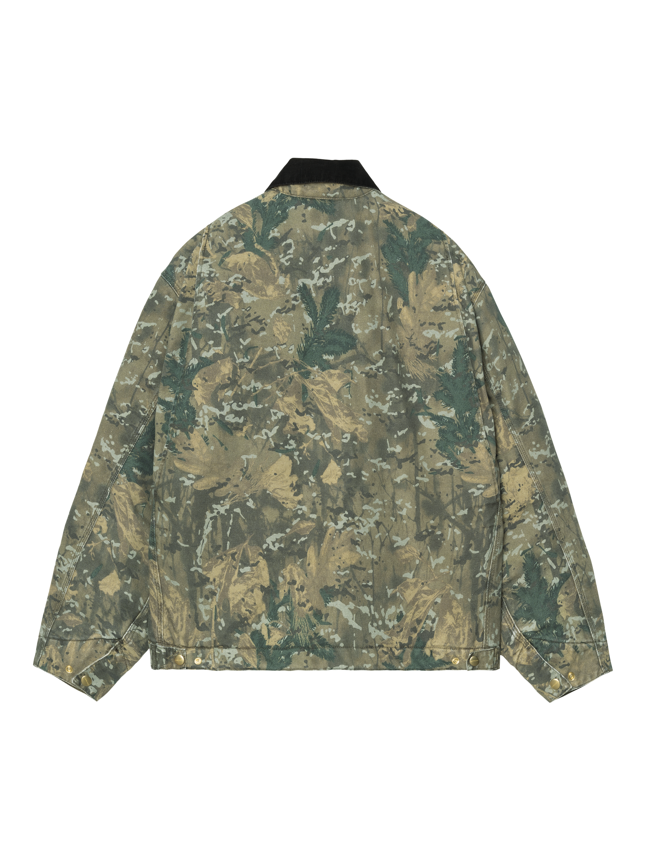 Product image 2 of 2, which shows Carhartt WIP Detroit Jacket, Green/Multi, L