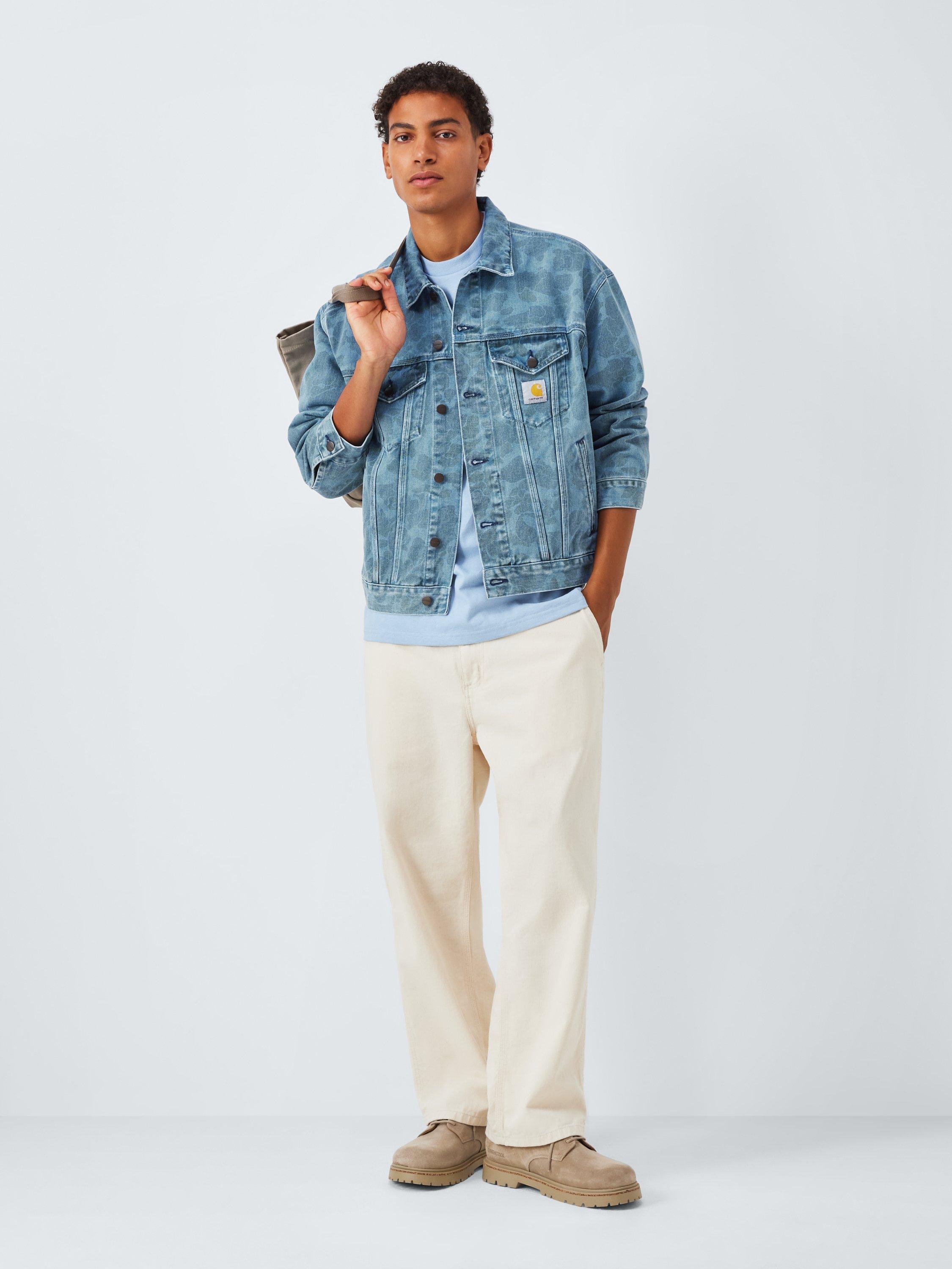 Product image 2 of 6, which shows Carhartt WIP Duck Helston Denim Jacket, Camo Duck, S