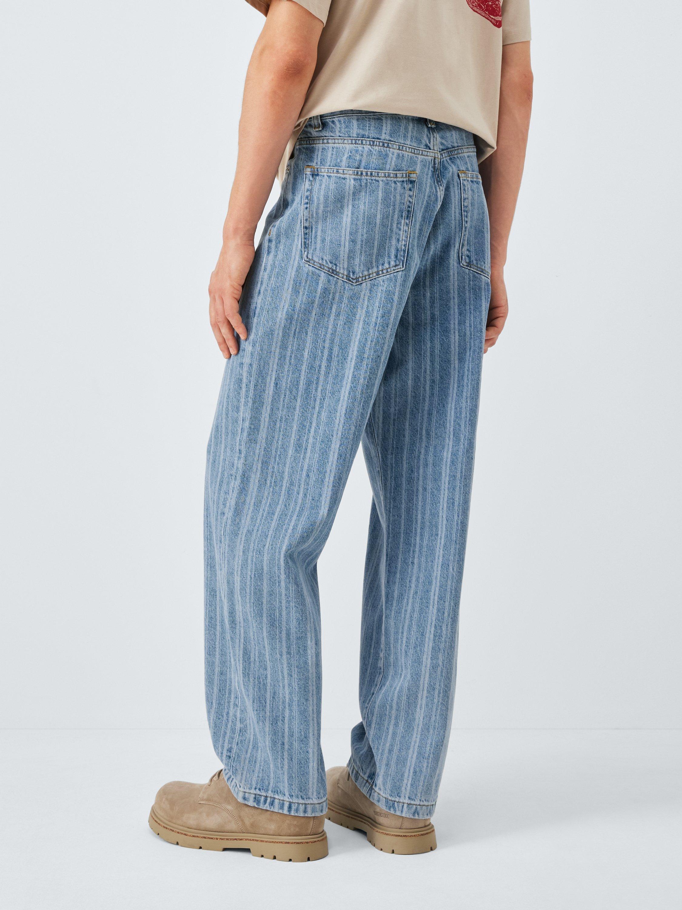 Product image 3 of 6, which shows Carhartt WIP Rylan Stripe Jeans, Rylan Stripe, 34R