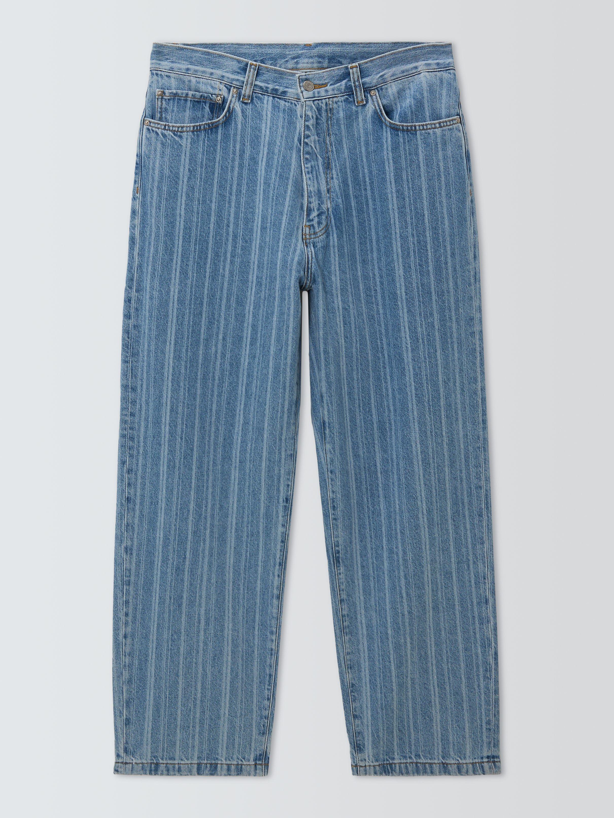 Product image 4 of 6, which shows Carhartt WIP Rylan Stripe Jeans, Rylan Stripe, 34R