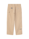 Carhartt WIP Single Knee Graphic Pants, Dusty H Brown
