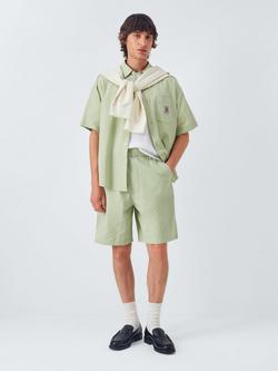 Carhartt WIP Toland Cotton Shorts, Toland Green - view 2, Toland Green