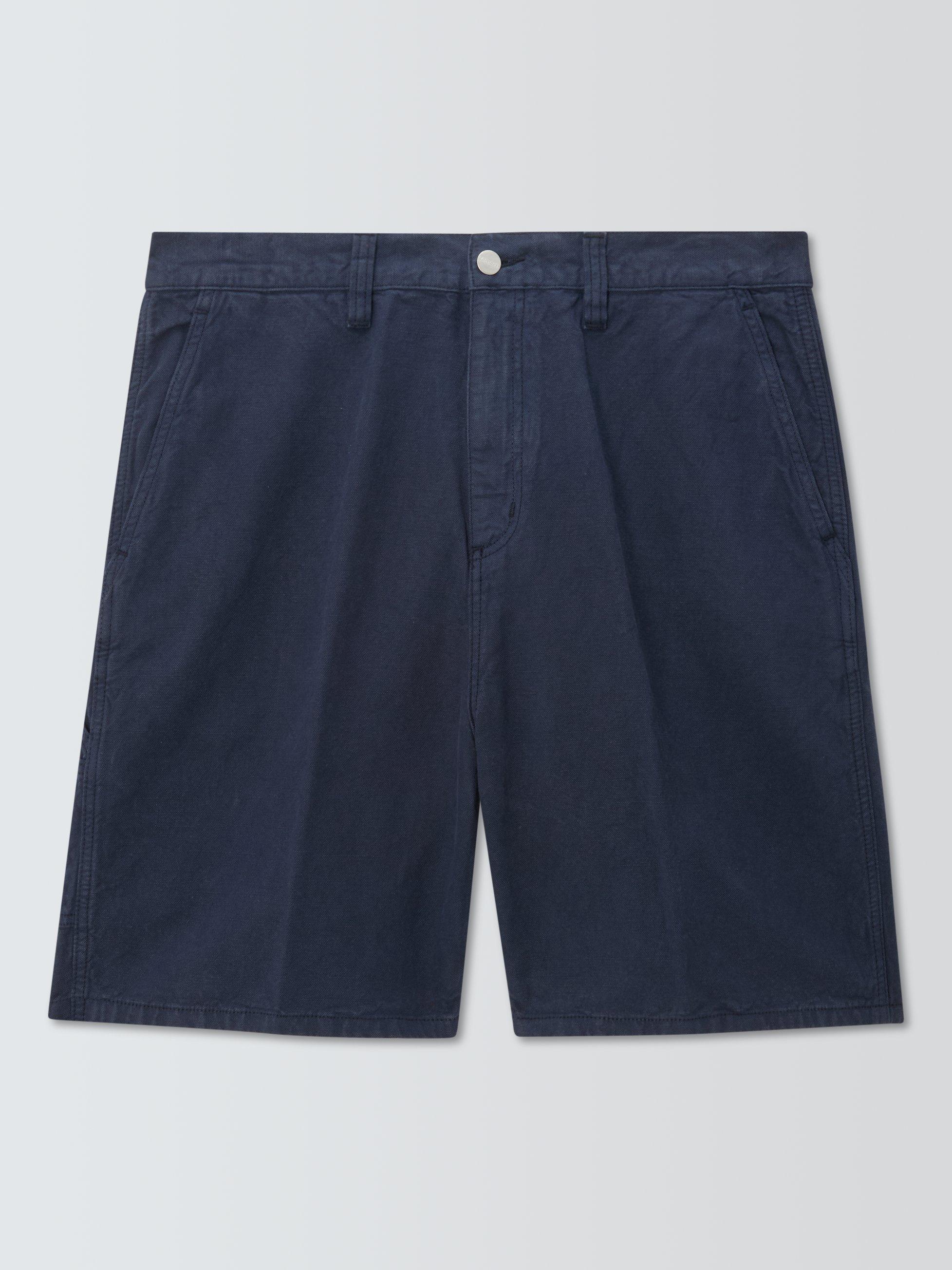 Product image 1 of 1, which shows Carhartt WIP Walter Chino Shorts, Dark Navy, S