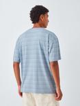 Carhartt WIP Cotton Regular Fit Short Sleeve Brodine Stripe T-Shirt, Brodine Blue