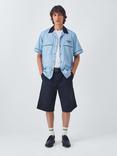Carhartt WIP Cotton Blend Regular Fit Signature Logo Bowling Shirt