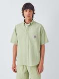 Carhartt WIP Toland Cotton Regular Fit Short Sleeve Shirt, Toland Stripe