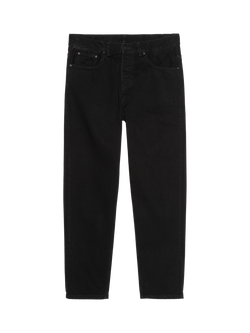 Carhartt WIP Newel Maitland Tapered Jeans, Black, Black