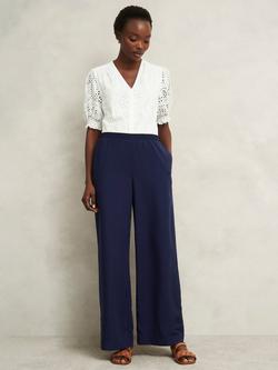 Hobbs Alda Wide Leg Trousers, Hobbs Midnight, Hobbs Midnight