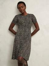 【海外限定】Hobbsワンピース☆Mollie Wildflower Jersey Dress, Hobbs Mollie Wildflower Jersey Dress, Navy Ivory