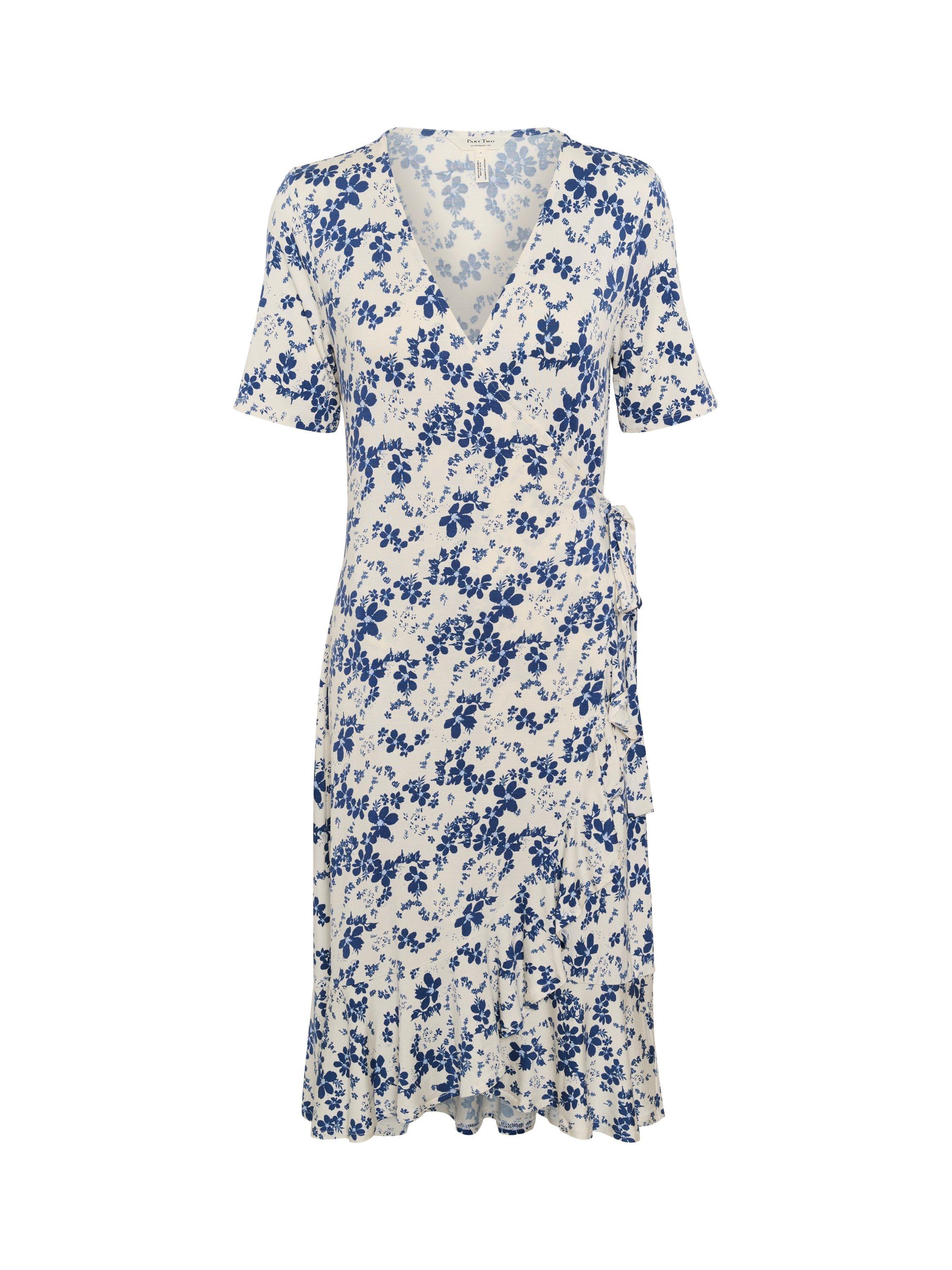 Product image 5 of 7, which shows Part Two Elmy Floral Midi Dress, Oceana, XS