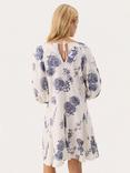 Part Two Ruthy Linen Rich Dress, Oceana/White