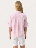 Part Two Cindie Linen Rich Shirt, Pink Nectar Chambray