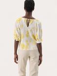 Part Two Rosalyn Tie Back Linen Rich Top