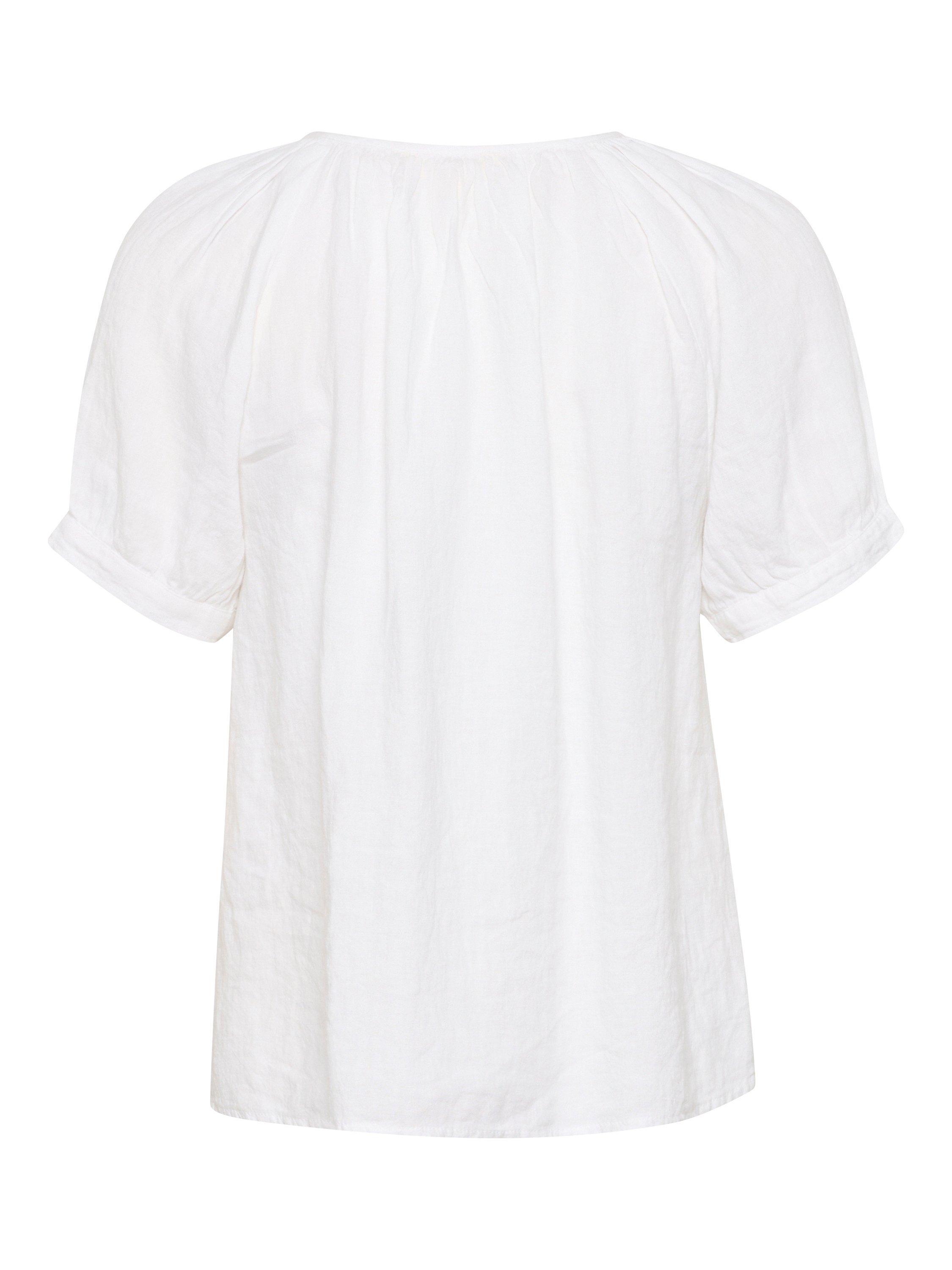 Product image 6 of 6, which shows Part Two Rosanna Pure Linen Top, Bright White, 8