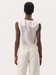 Part Two Rue Ruffle Top, Eggnog