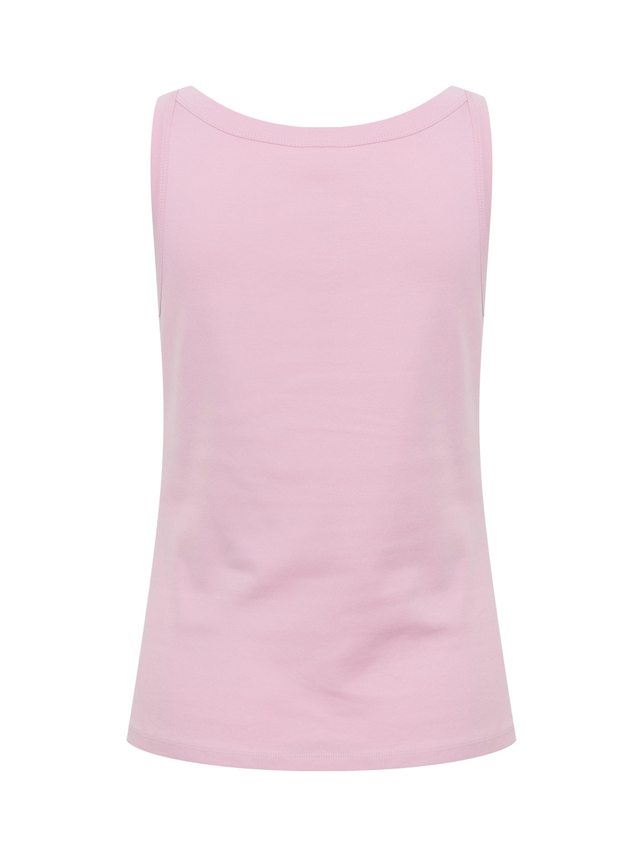 Product image 6 of 6, which shows Part Two Arvida Slim Fit Vest Top, Pink Nectar, XS