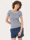 Part Two Rochelle Stripe T-Shirt, Blue/White